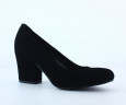 Туфлі Жіночі шкіряні ILONA 1 08 чорний велюр