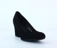 Туфлі Жіночі шкіряні ILONA 1 08 чорний велюр