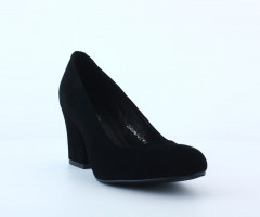 Туфли Женские кожаные ILONA 1 08 черный велюр
