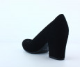 Туфлі Жіночі шкіряні ILONA 1 08 чорний велюр