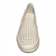 Балетки Женские кожаные BODRUM L0046 золотой