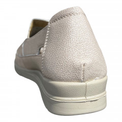 Балетки Женские кожаные BODRUM L0046 золотой