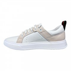 Кеды Женские кожаные TIFANI GUCCI 04 бежевый