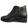 Черевики жіночі шкіряні ATO 450 01 чорний  байка 