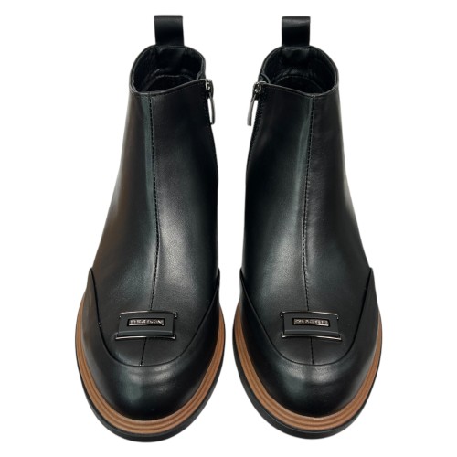 Черевики жіночі замшеві VLADEKS 1495 01 чорні DEMI 