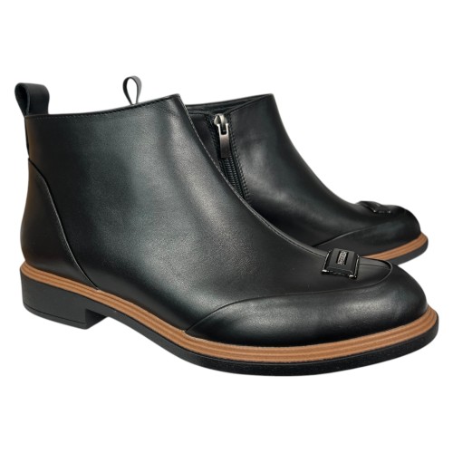 Черевики жіночі замшеві VLADEKS 1495 01 чорні DEMI 