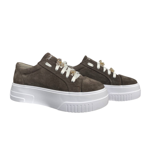 Кросівки жіночі замшеві DINO RICHI 444 сірі візон