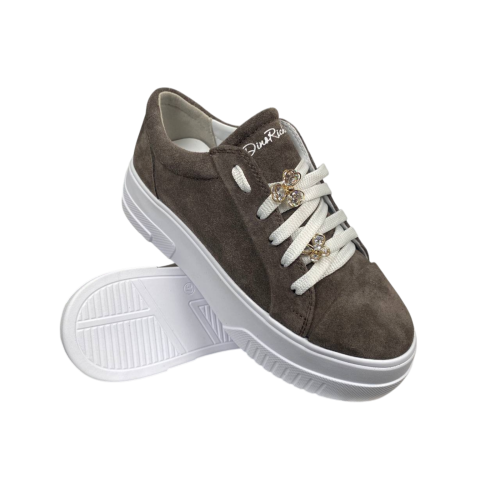 Кросівки жіночі замшеві DINO RICHI 444 сірі візон