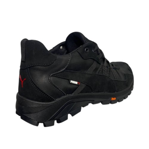 Кросівки Чоловічи шкіряні ICEFIELD 305 чорний хутро