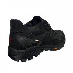 Кросівки Чоловічи шкіряні ICEFIELD 305 чорний хутро