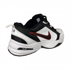 Кроссовки мужские кожаные NIKE G5451-5 бело черный 