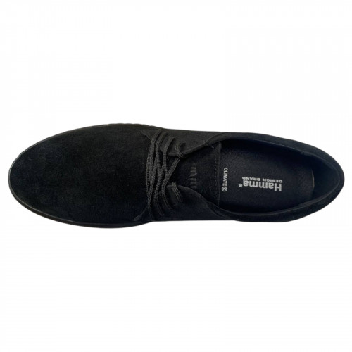 Туфлі чоловічі замшеві HAMMA 14/3 чорні