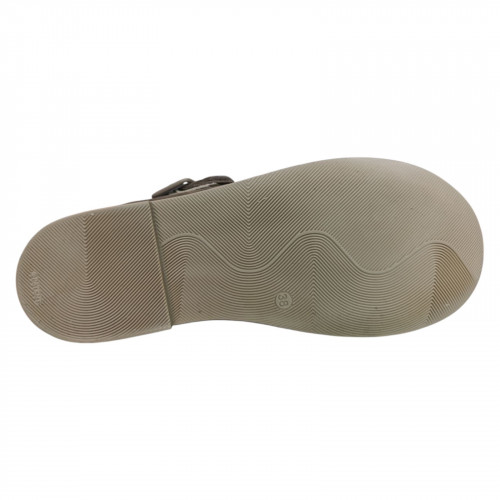 Клоги жіночі замшеві MARCCO 1452 klogg  темно бежеві 