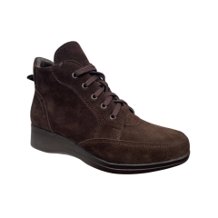 Черевики жіночі замшеві SCORPION 2601/72 демі коричневі