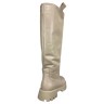 Чоботи жіночі шкіряні ILONA 158/940 04 brush бежевий євро хутро