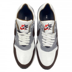 Кроссовки мужские кожаные DENAR N22 46 белые серые коричневые