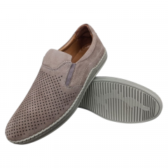 Лоферы мужские замшевые SPRINGER 218 46 бежевые