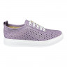 Кроссовки Женские кожаные PRELLESTA 1939 44 сиреневые