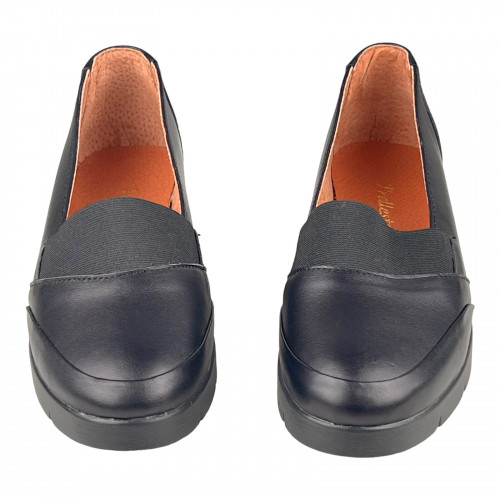 Туфли женские кожаные Prellesta 2116 черная 01