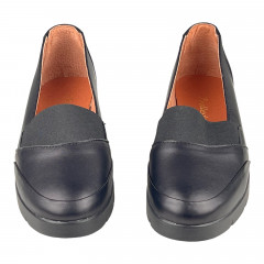 Туфли женские кожаные Prellesta 2116 черная 01