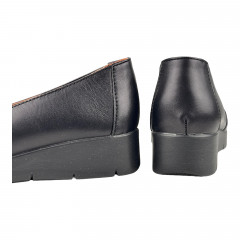 Туфли женские кожаные Prellesta 2116 черная 01