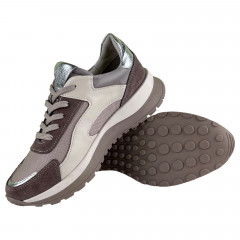 Кроссовки Женские кожаные VLADEKS 1261 бежевый