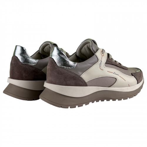 Кроссовки Женские кожаные VLADEKS 1261 бежевый