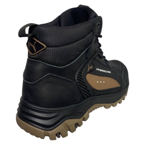 Кросівки Чоловічі шкіряні ICEFIELD 69 01 чорний хутро