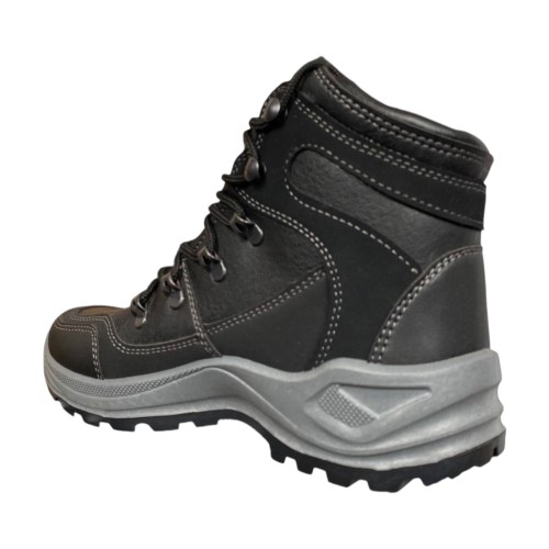 Ботинки мужские кожаные Paolla 361/6113 черный мех