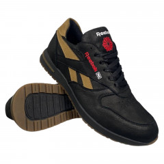 Кросівки чоловічі шкіряні DENAR RK 01 чорні