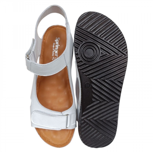 Босоножки Женские кожаные SPRINGER 24263 04 бежевые