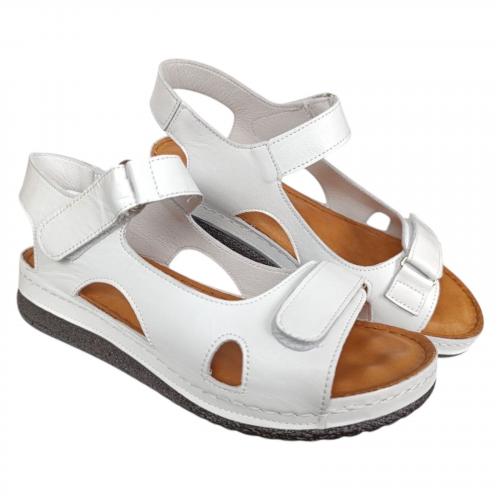 Босоножки Женские кожаные SPRINGER 24263 04 бежевые