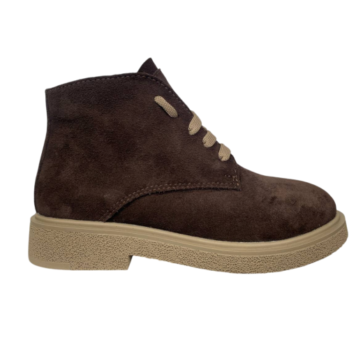 Черевики жіночі замшеві DINO RICHI 615 25 шоколад хутро