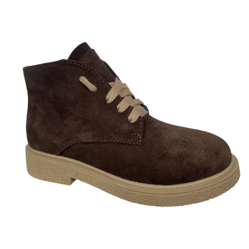 Черевики жіночі замшеві DINO RICHI 615 25 шоколад хутро