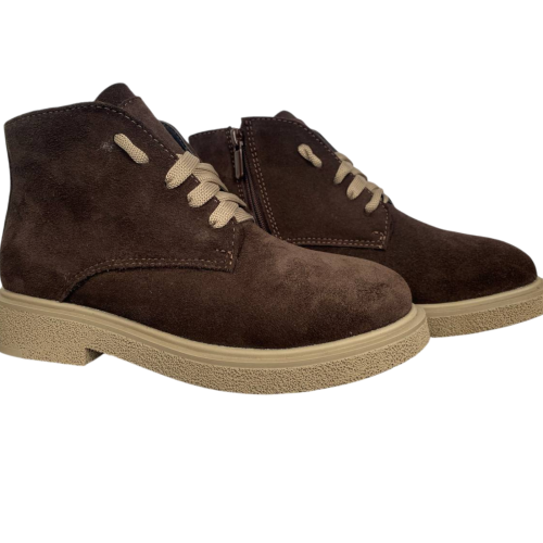 Черевики жіночі замшеві DINO RICHI 615 25 шоколад хутро