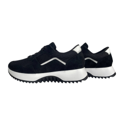 Кросівки жіночі замшеві  SCORPION 3604/1 чорно/білі