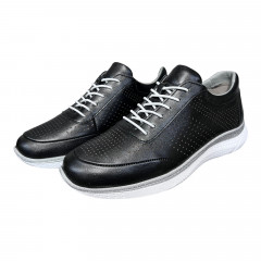 Кроссовки Женские кожаные MISSMAMMA 923/6 черный