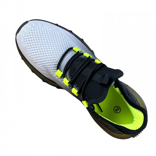 Кросівки Жіночі текстильні WONEX 24-139 GREY/GREEN