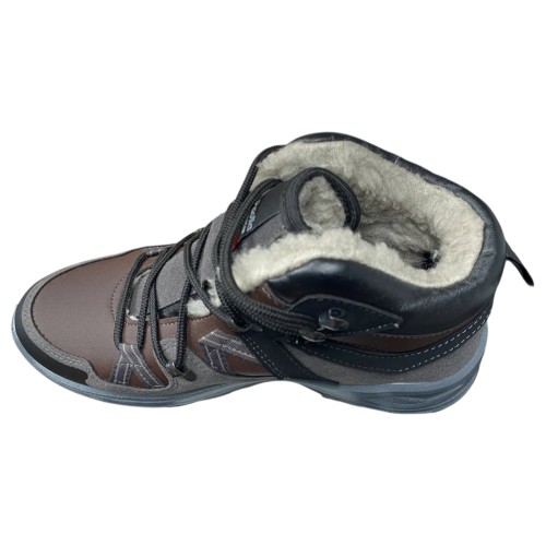 Ботинки мужские Paolla 357 6513 коричневый мех