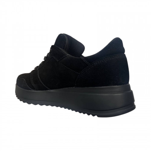 Кроссовки женские замшевые URBAN 869 замш черные