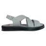 Босоніжки жіночі шкіряні PRELLESTA 4114 46 сірі 