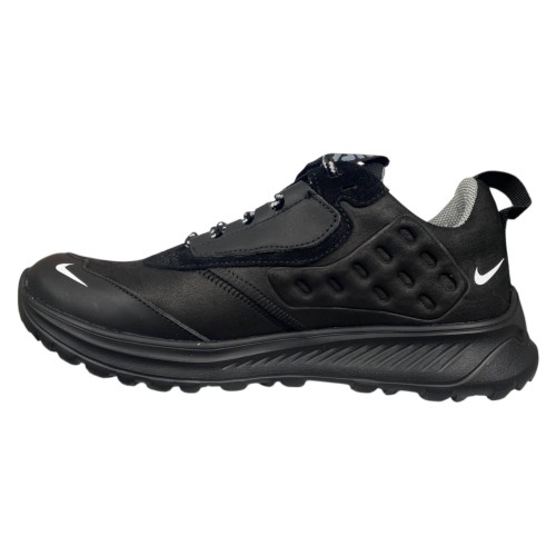 Кросівки чоловічі шкіряні DENAR N7 чорнi шкіра