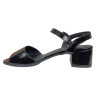 Босоножки Женские кожаные SCORPION 4201 черный лак