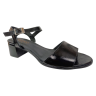 Босоножки Женские кожаные SCORPION 4201 черный лак