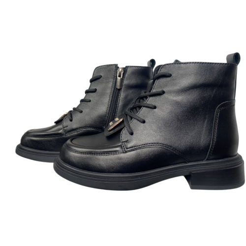 Черевики жіночі шкіряні ILONA 949/TA-2 байка чорні