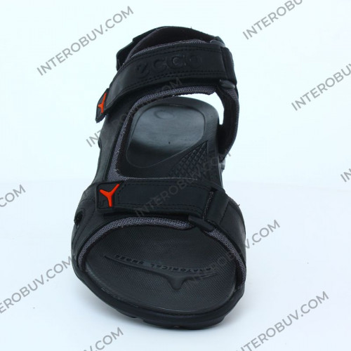 Босоніжки Чоловічі шкіряні KAISER C чорний