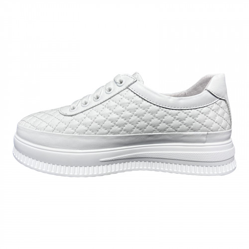 Кросівки Жіночі шкіряні PRELLESTA 530 78/1 біла шкіра