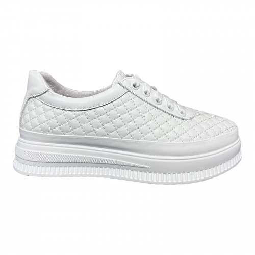 Кросівки Жіночі шкіряні PRELLESTA 530 78/1 біла шкіра