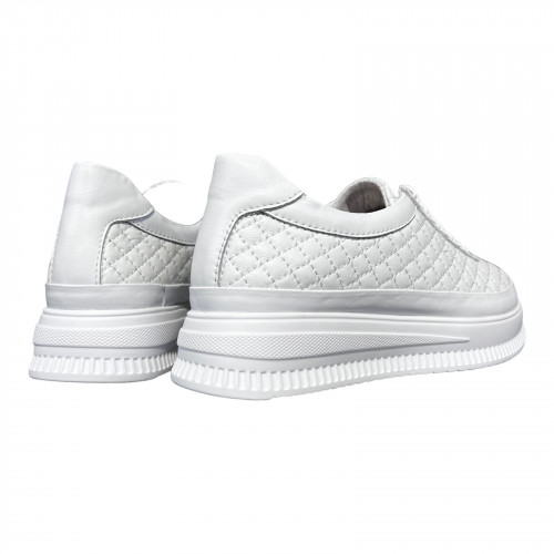 Кросівки Жіночі шкіряні PRELLESTA 530 78/1 біла шкіра