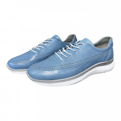 Кроссовки Женские кожаные MISSMAMMA 923/7 синий